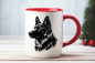 Preview: Tasse mit Malinois bunt